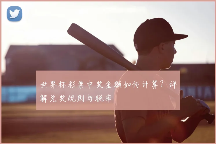 世界杯彩票中奖金额如何计算?详解兑奖规则与税率