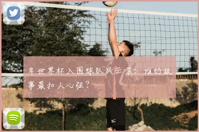 年世界杯入围球队风云录：谁的故事最扣人心弦？